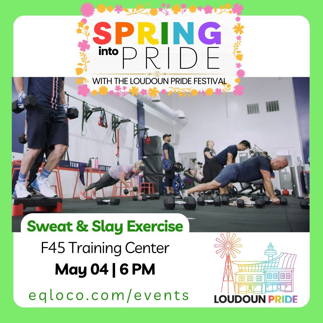 Spring into Pride: Sweat and Slay Exercise Night
