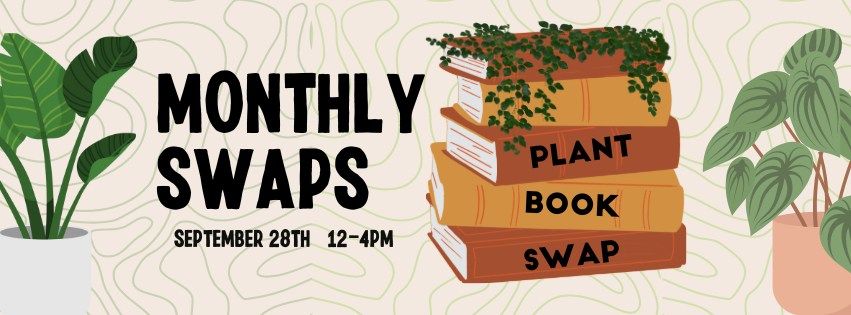 Plant + Book Swap