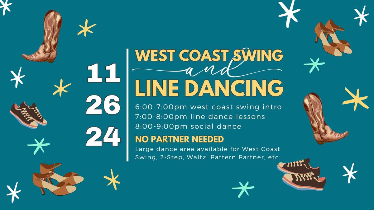 West Coast Swing & Line Dancing - North Providence RI 