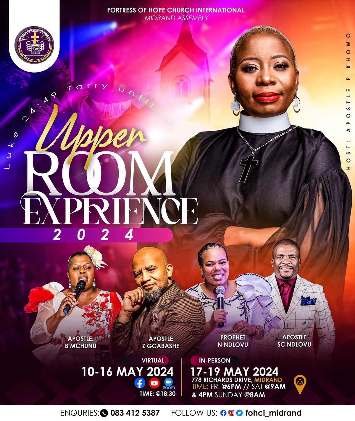 Upper Room Experience 2024 Conference !! (in person)