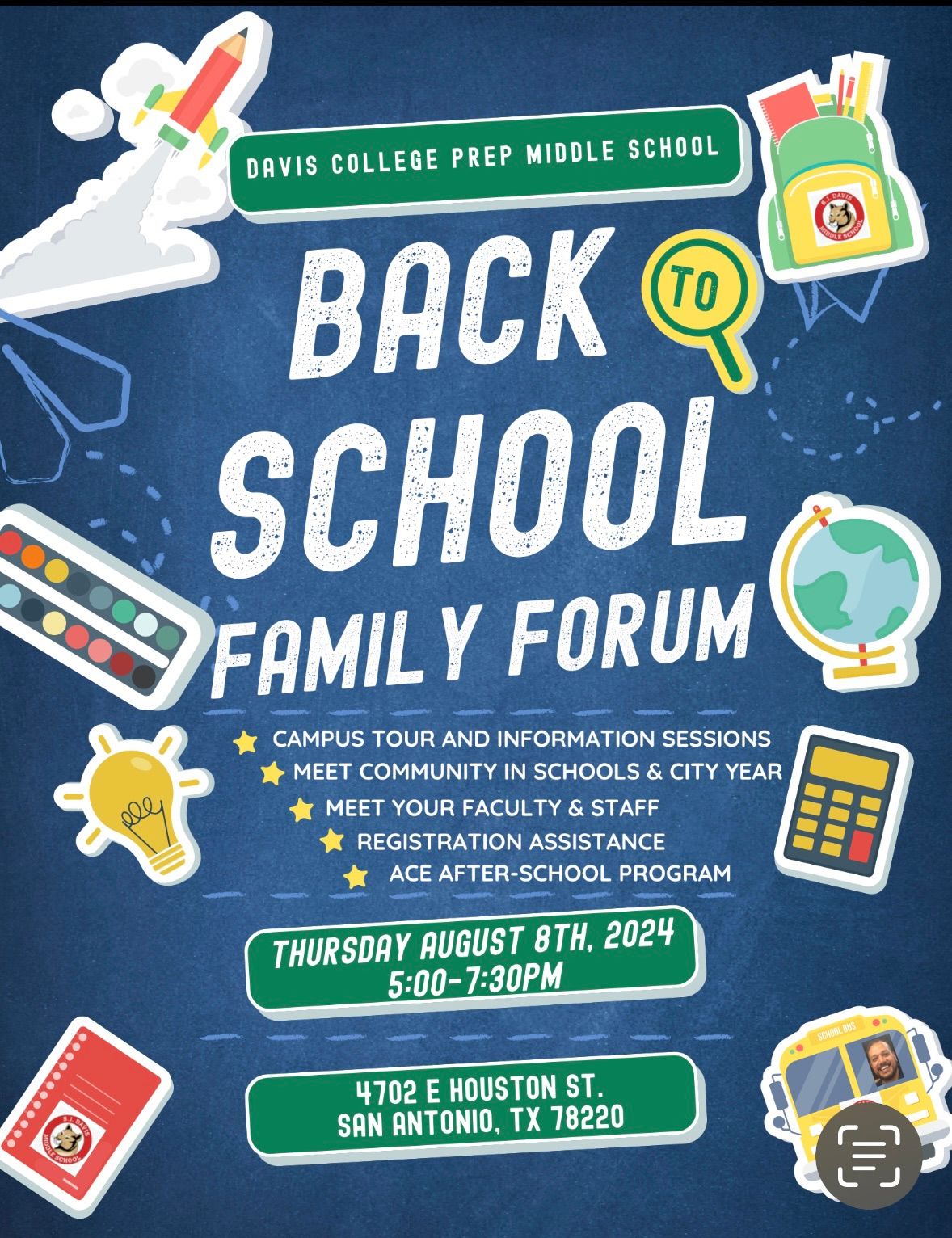 Back to School Family Forum