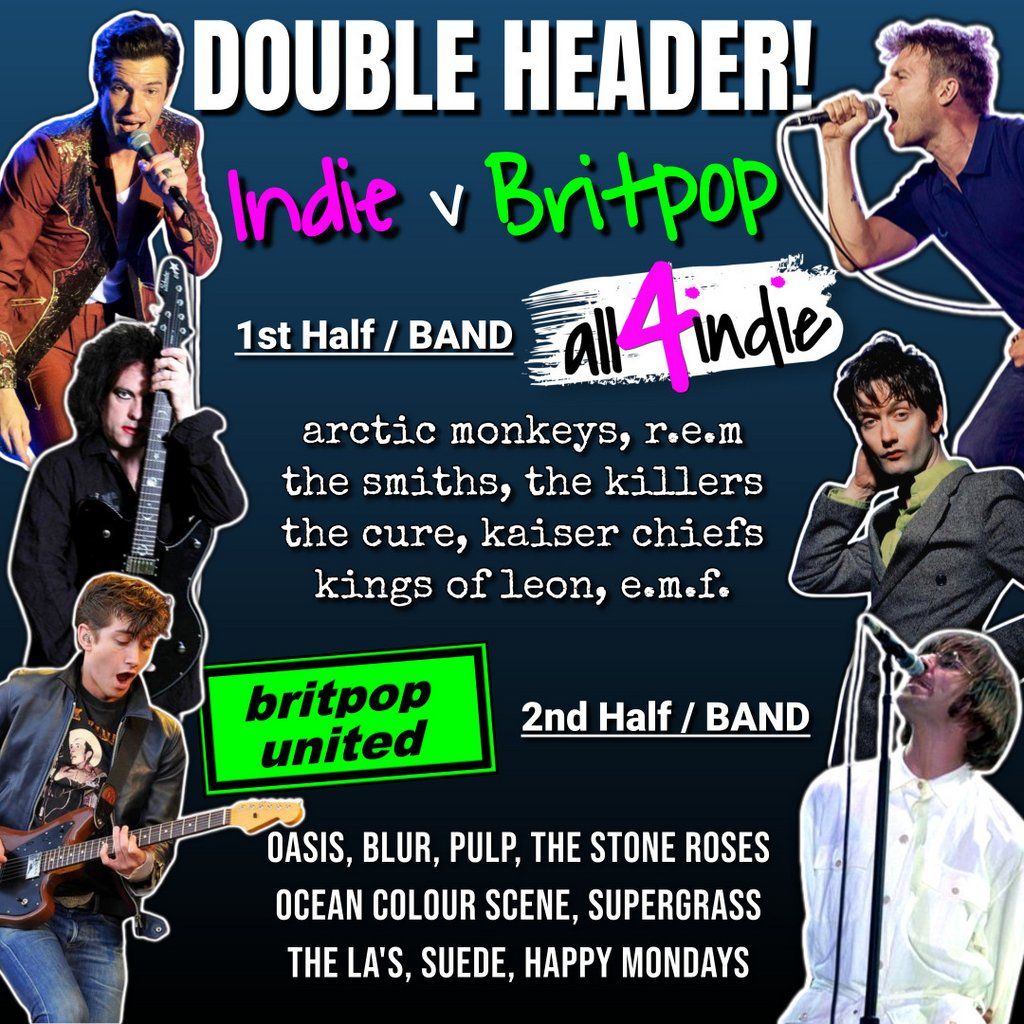 Indie v Britpop Live