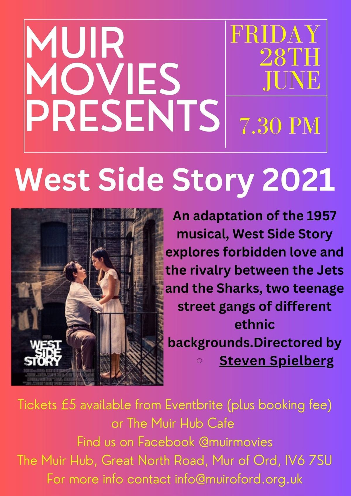 Muir Movies Presents West Side Story (2021)