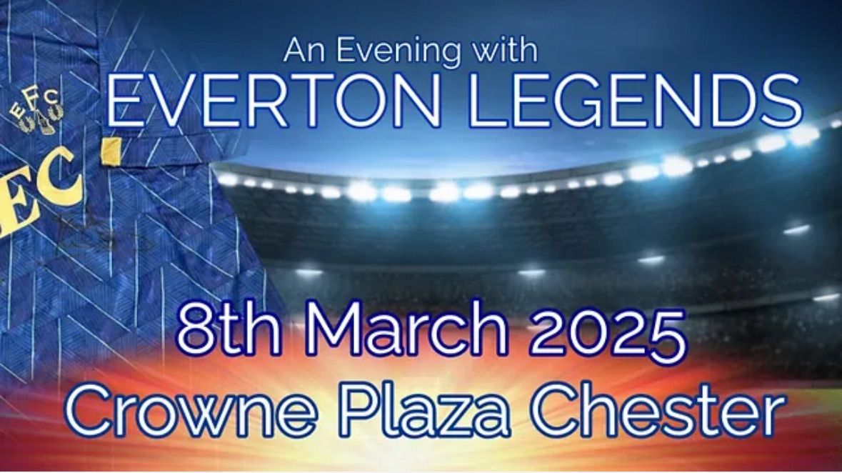 An evening with Everton Legends