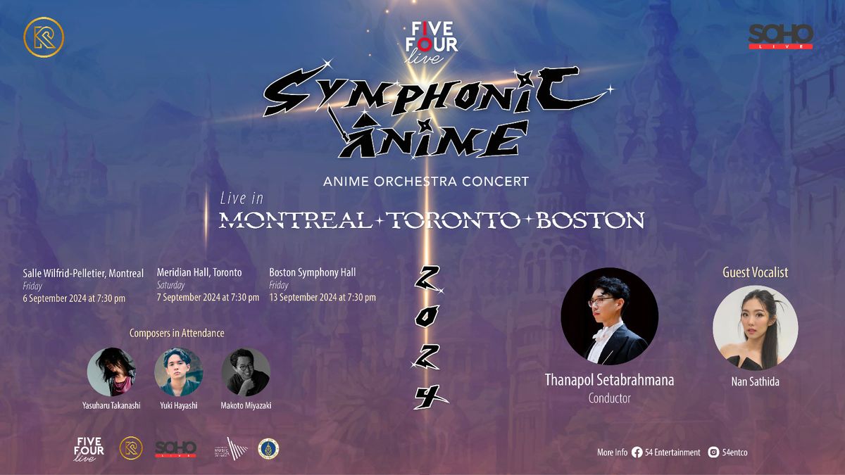 Symphonic Anime 2024 Concert - Toronto