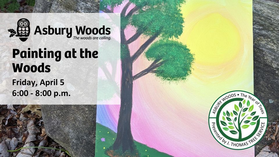 Painting at the Woods: A Tree for All Seasons