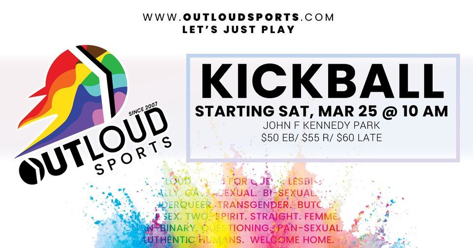 OutLoud Memphis: Queer+ Kickball - Spring 2023