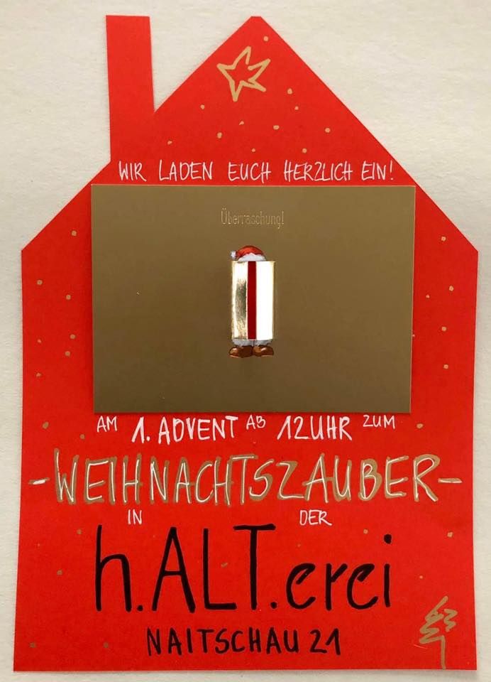 Weihnachtszauber in der h.ALT.erei