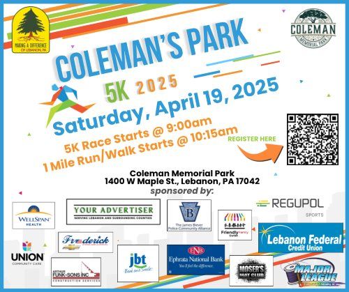 Coleman's Park 5K & 1 Mile Run\/Walk