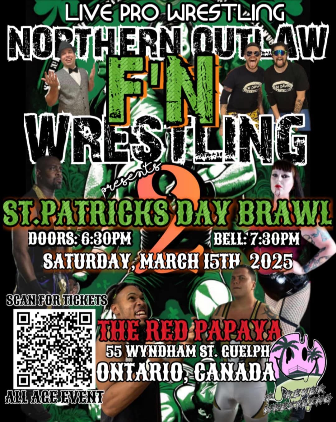 NOW Presents: St. Patrick\u2019s day Brawl 2 at the Red Papaya