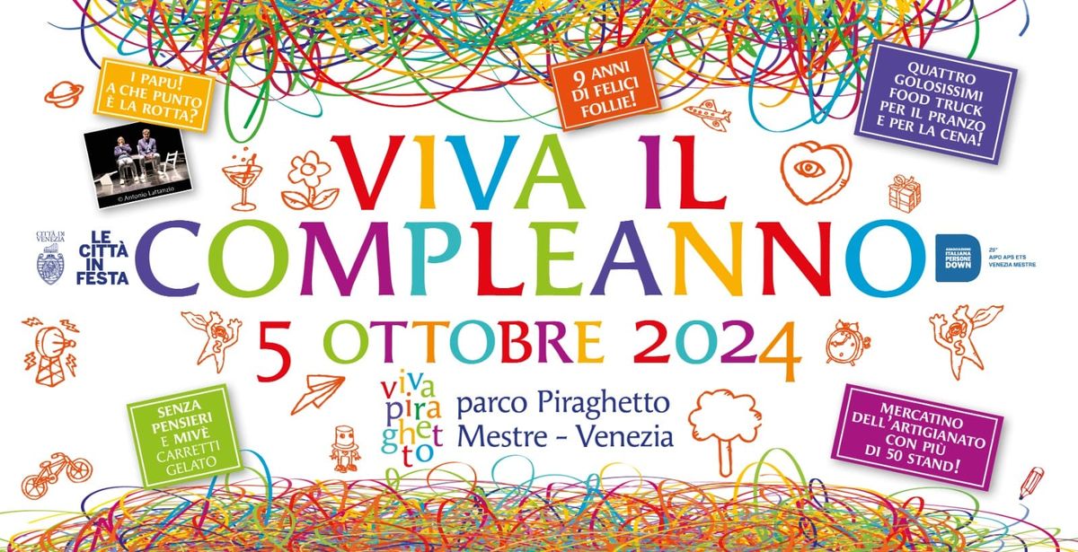 9\u00b0 COMPLEANNO VIVA PIRAGHETTO