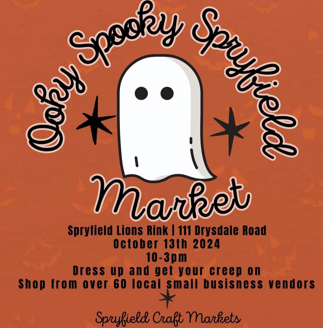 2nd Annual Ooky Spooky Spryfield Market