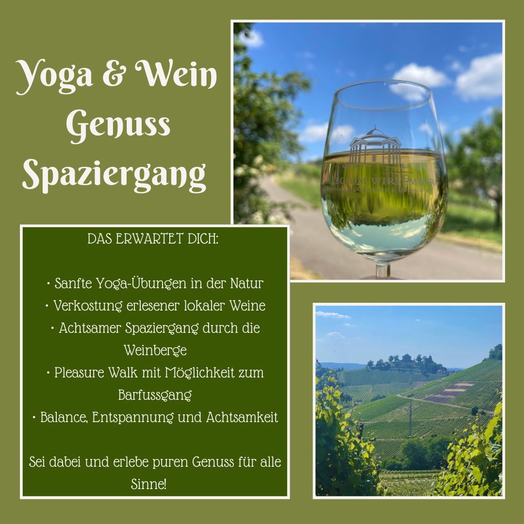 Yoga & Wein Genuss Spaziergang 