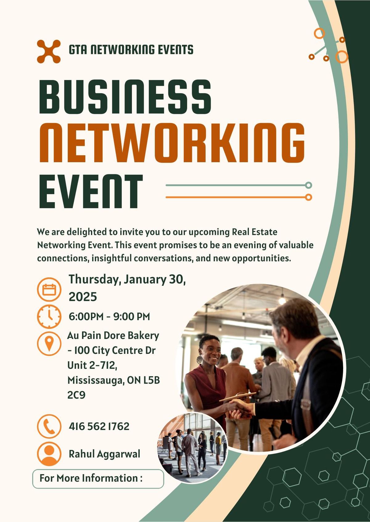 Entrepreneur Networking Event - Mississauga Square One - Tickets in Description