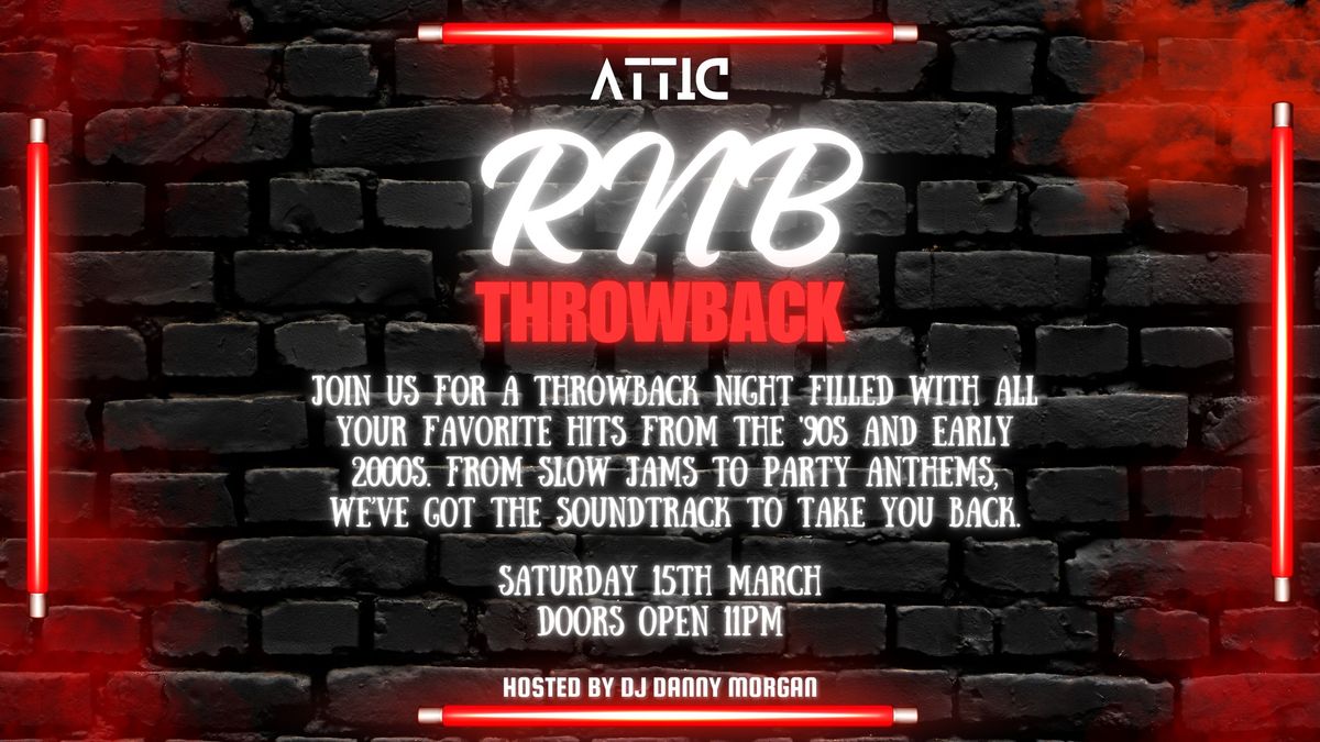 RNB THROWBACK PARTY