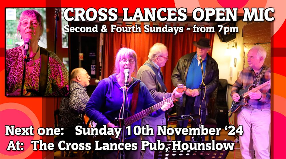 Lances November 10th Open Mic