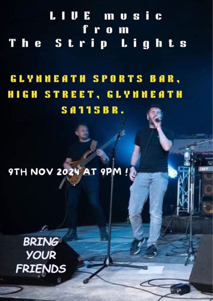 The Strip Lights - Saturday 9th November