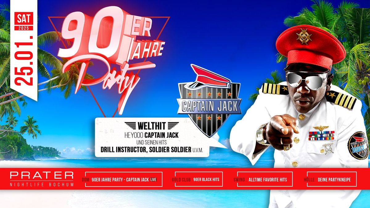 90er Jahre Party mit CAPTAIN JACK at PRATER BOCHUM [25\/01\/2025]