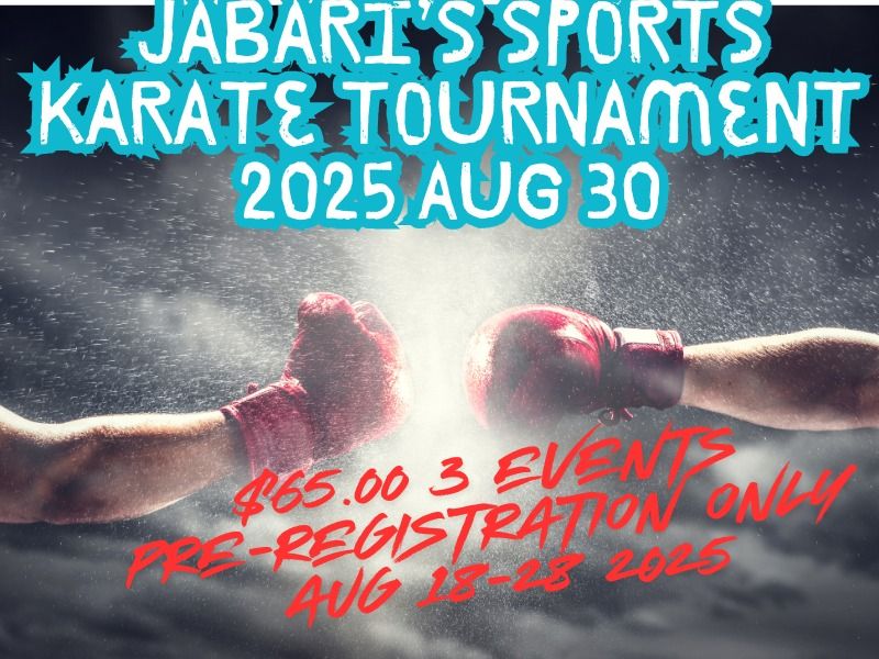 Jabari's Sports Karate Tournament