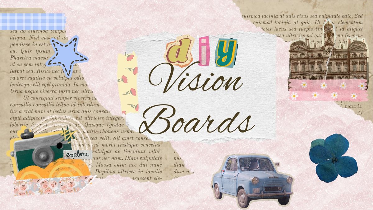 DIY New Year's Vision Boards