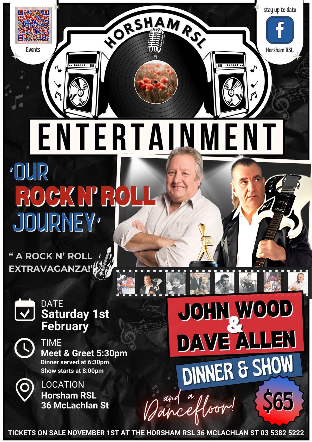 John Wood & Dave Allen - "Our Rock n' Roll Journey"