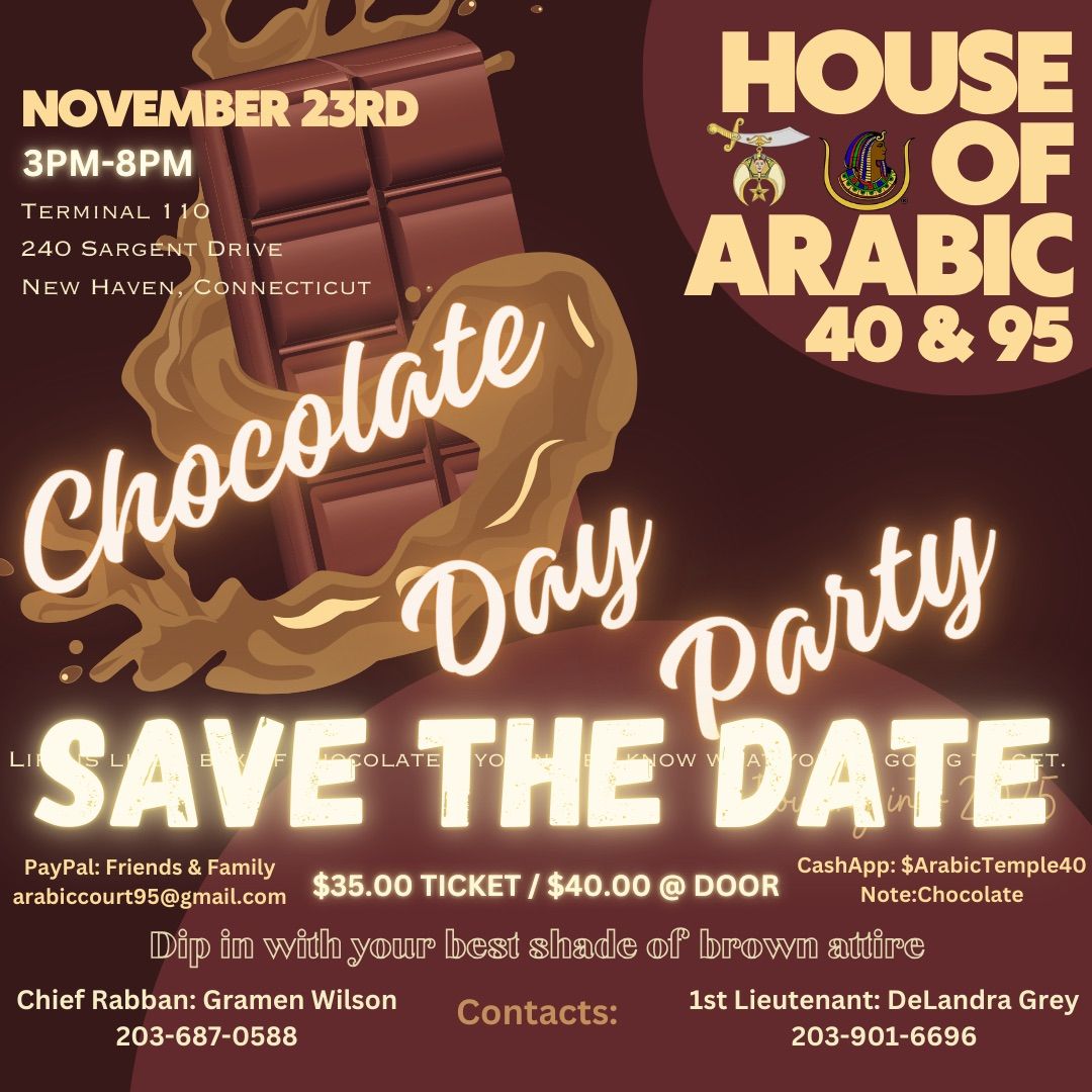 House of Arabic Chocolate Party