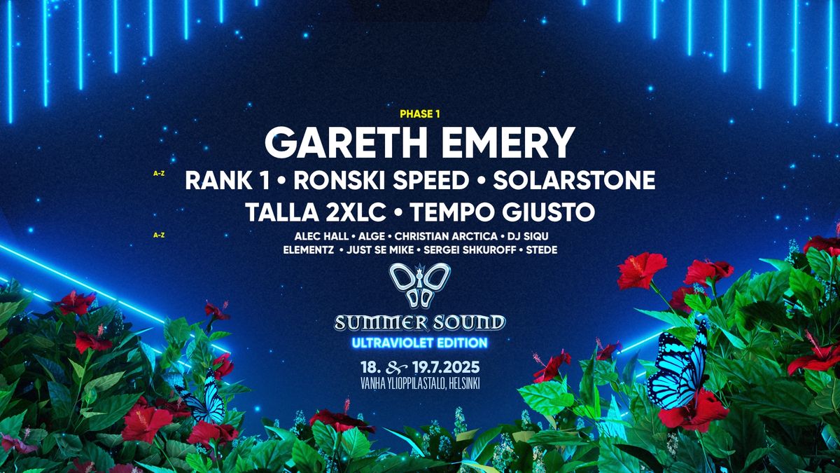 Summer Sound Festival 2025 \u2022 UltraViolet Edition \u2022