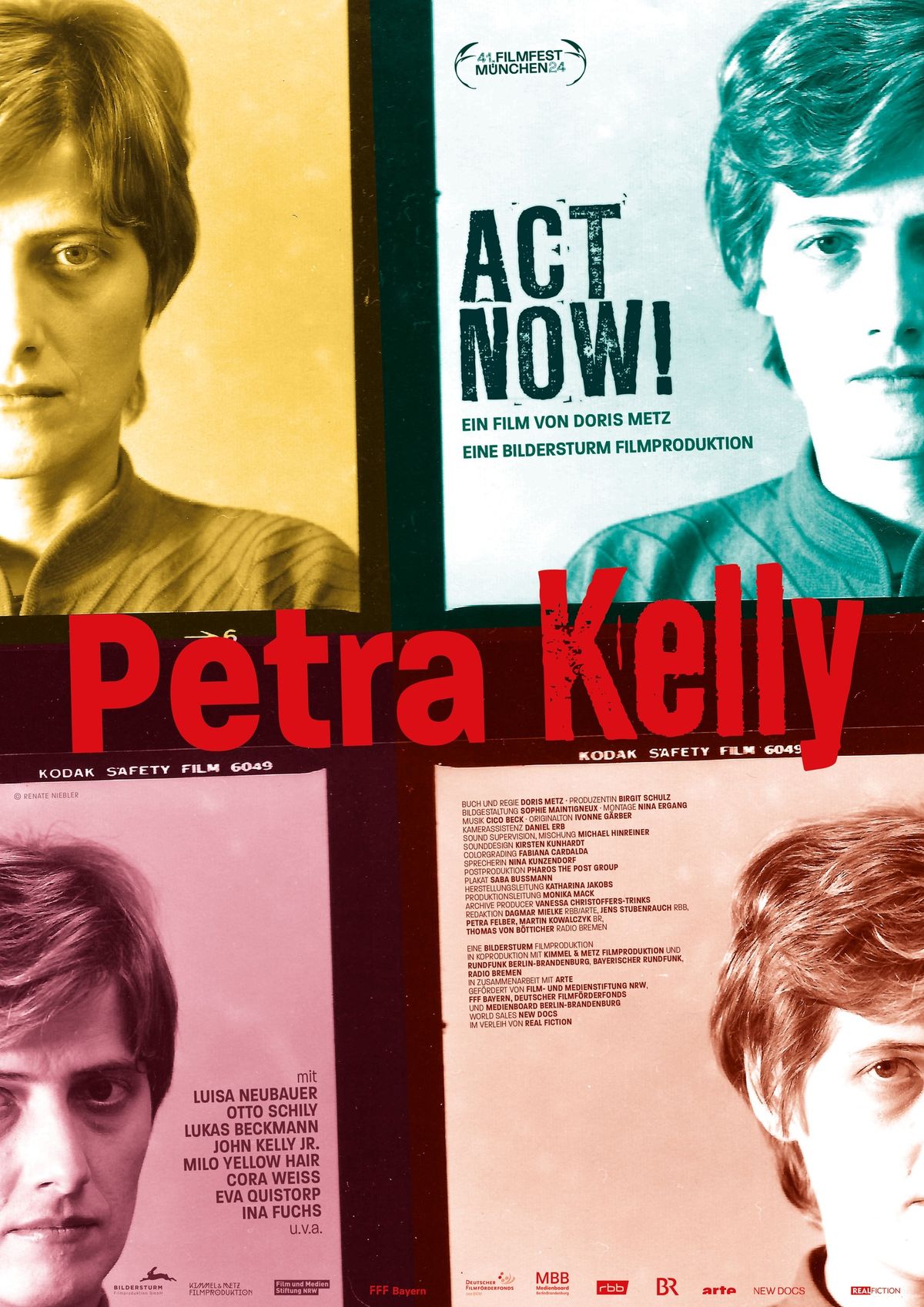 Filmpremiere: PETRA KELLY - ACT NOW! mit Diskussion