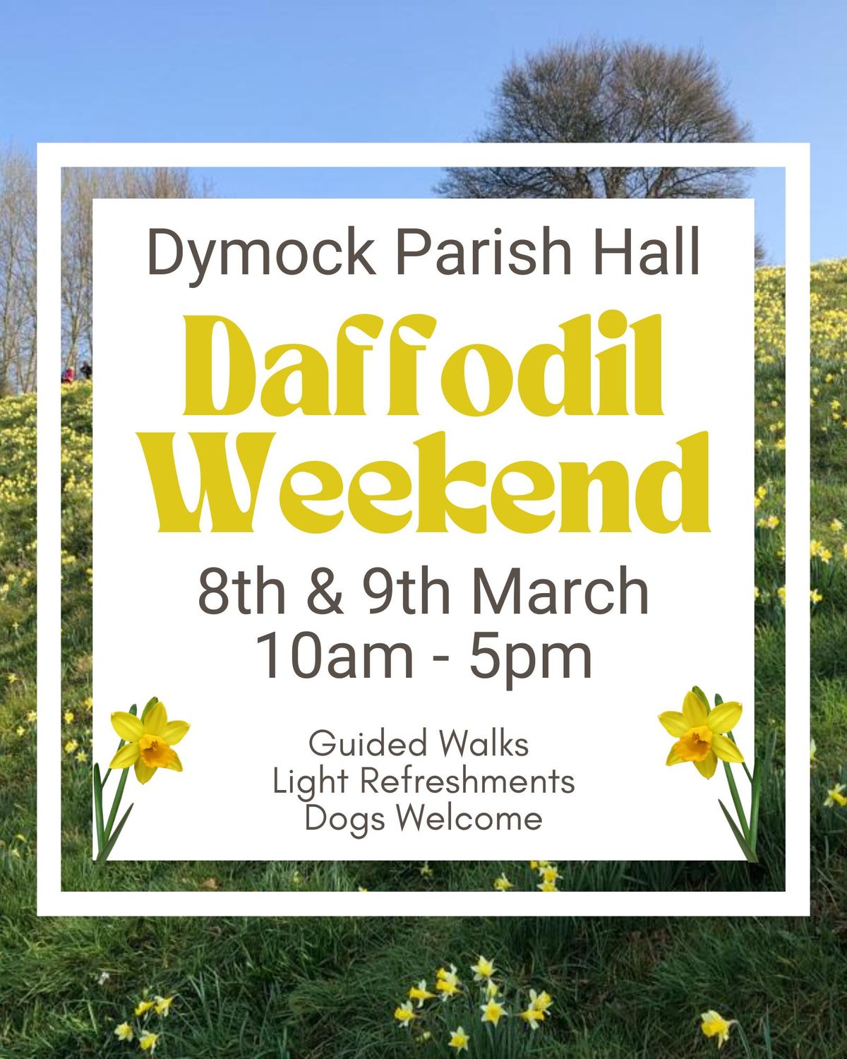 Dymock Daffodil Weekend 2025