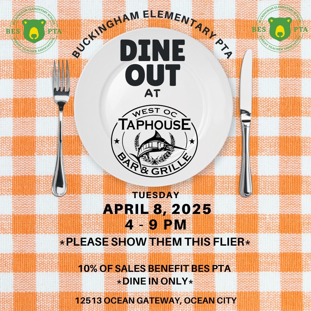 Dine Out Night at Taphouse West Bar and Grille