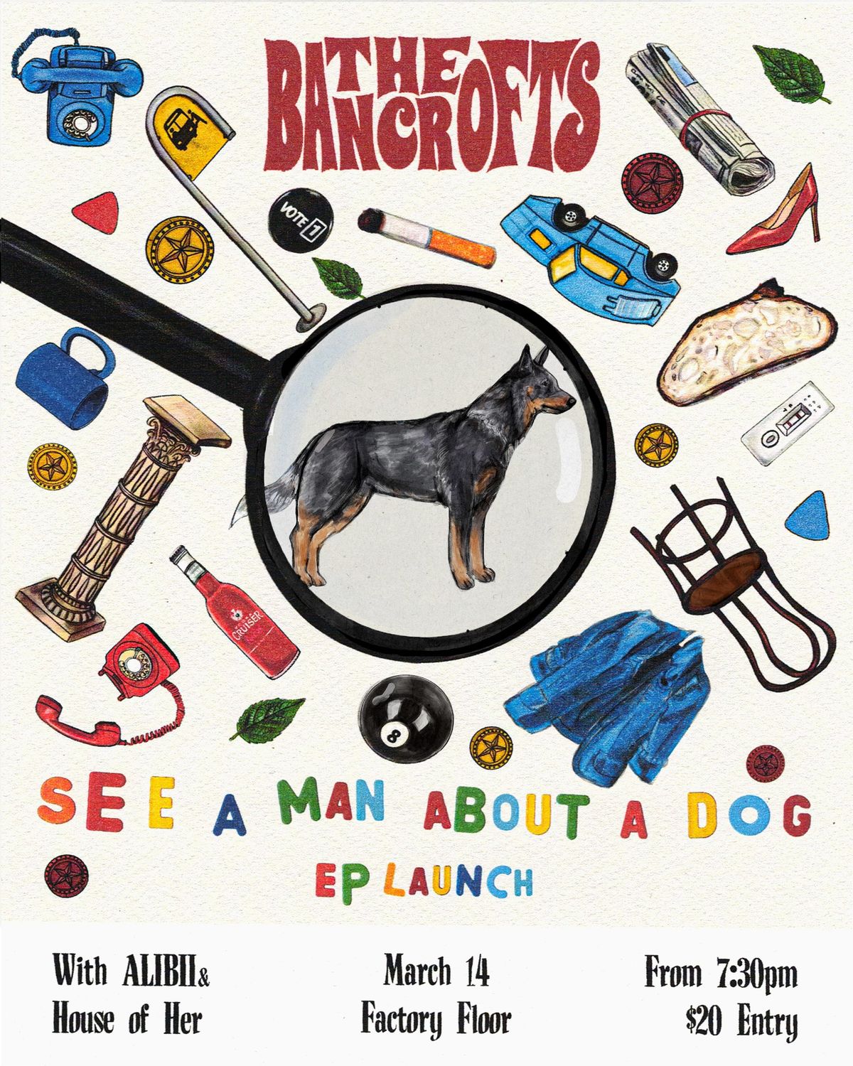 The Bancrofts See a Man About a Dog - EP Launch \ud83d\udc3e \ud83d\udc3e