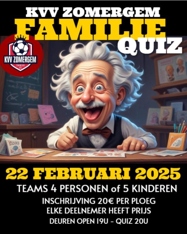 FAMILIE QUIZ KVV ZOMERGEM