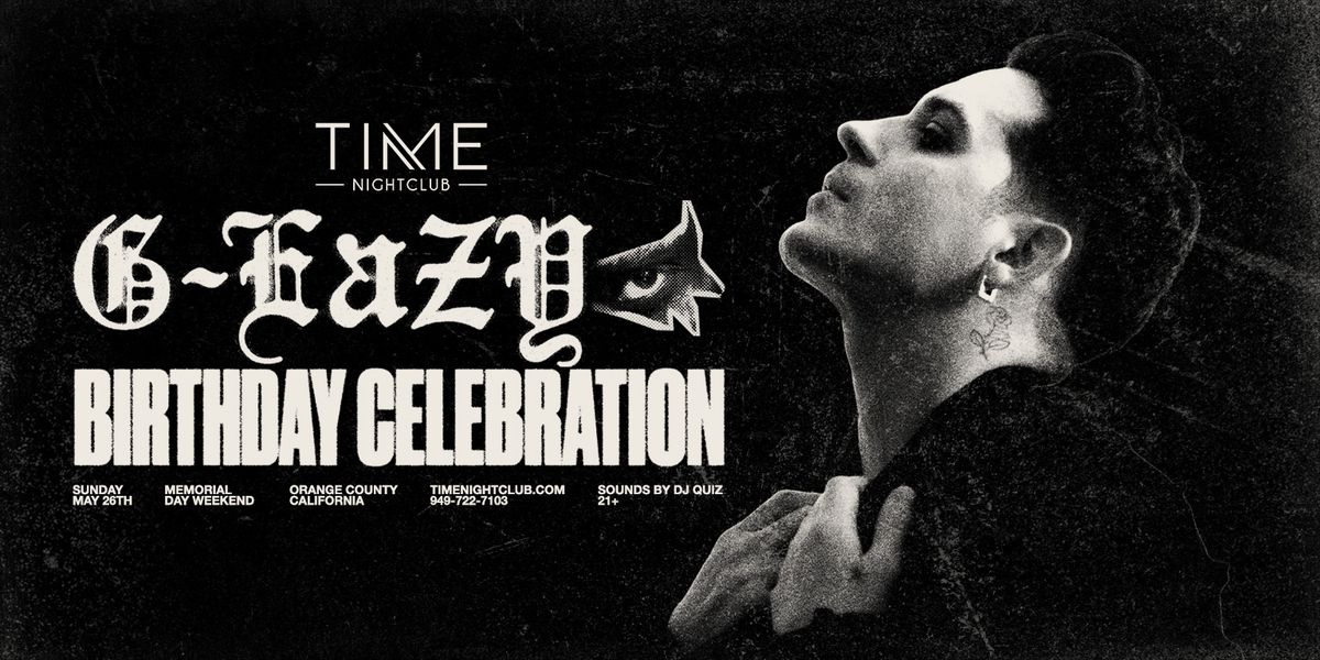 G-Eazy at Time Nightclub