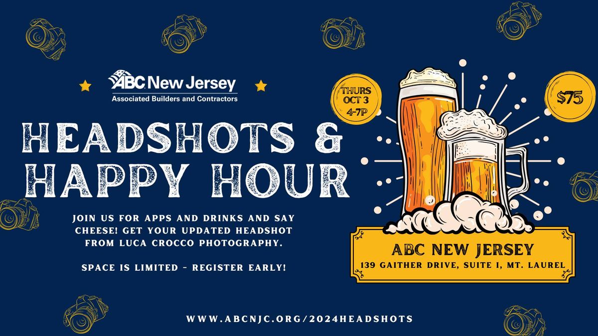 Headshots & Happy Hour!