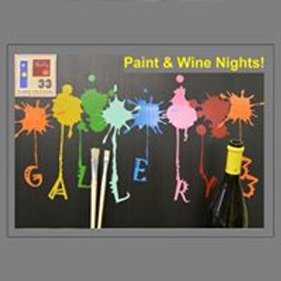 Gallery 33: Paint and Wine Nights