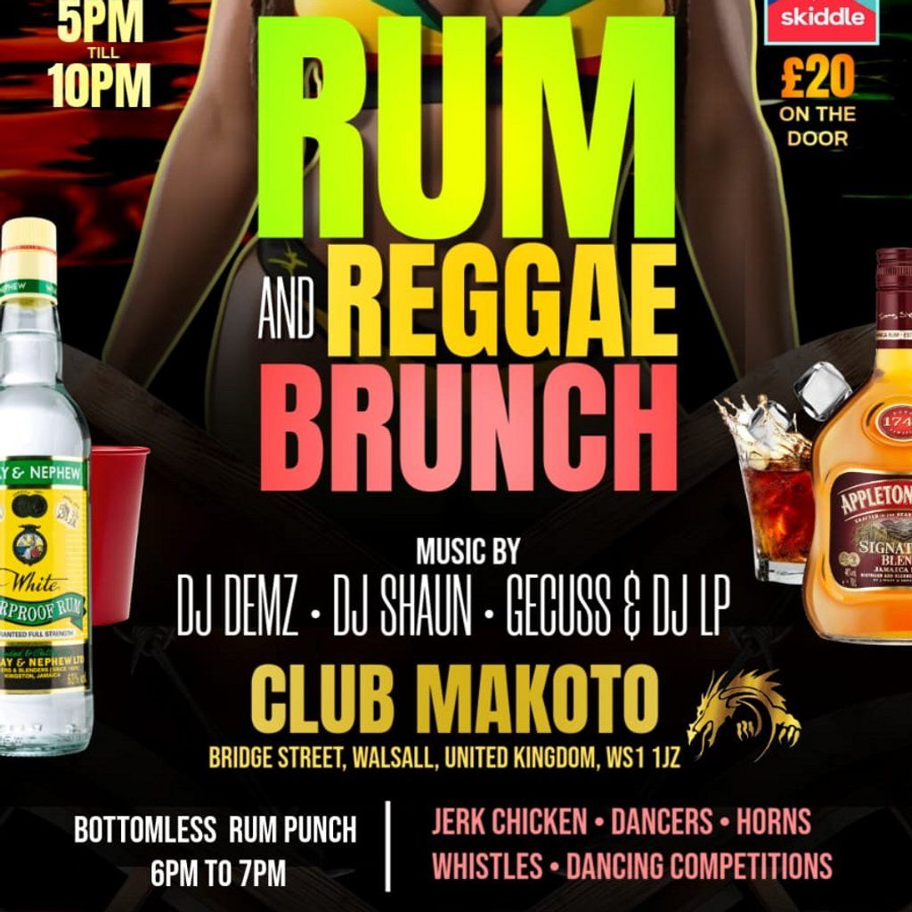 RUM & REGGAE brunch