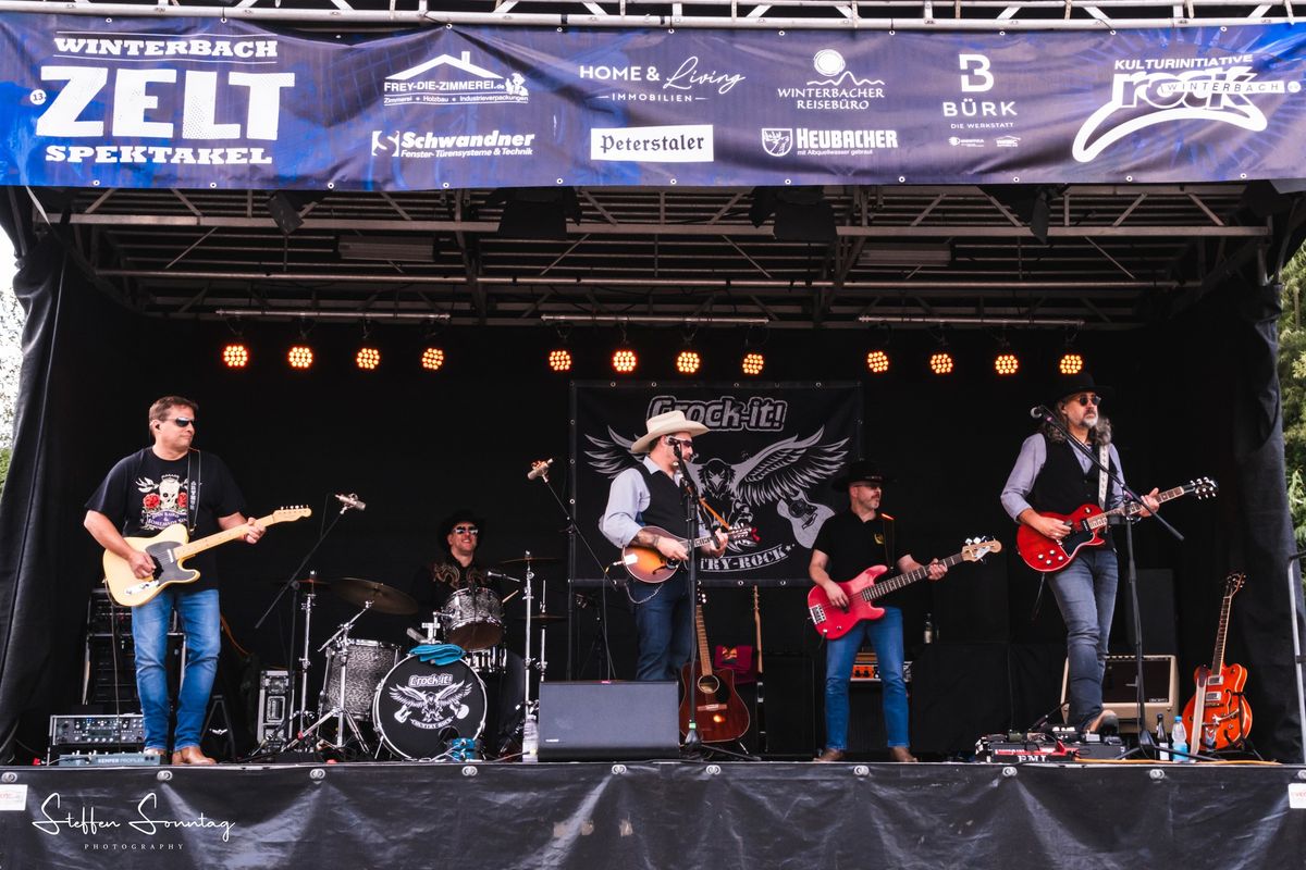 CROCK-IT! - Live beim Brunnenhock in Bad Boll.