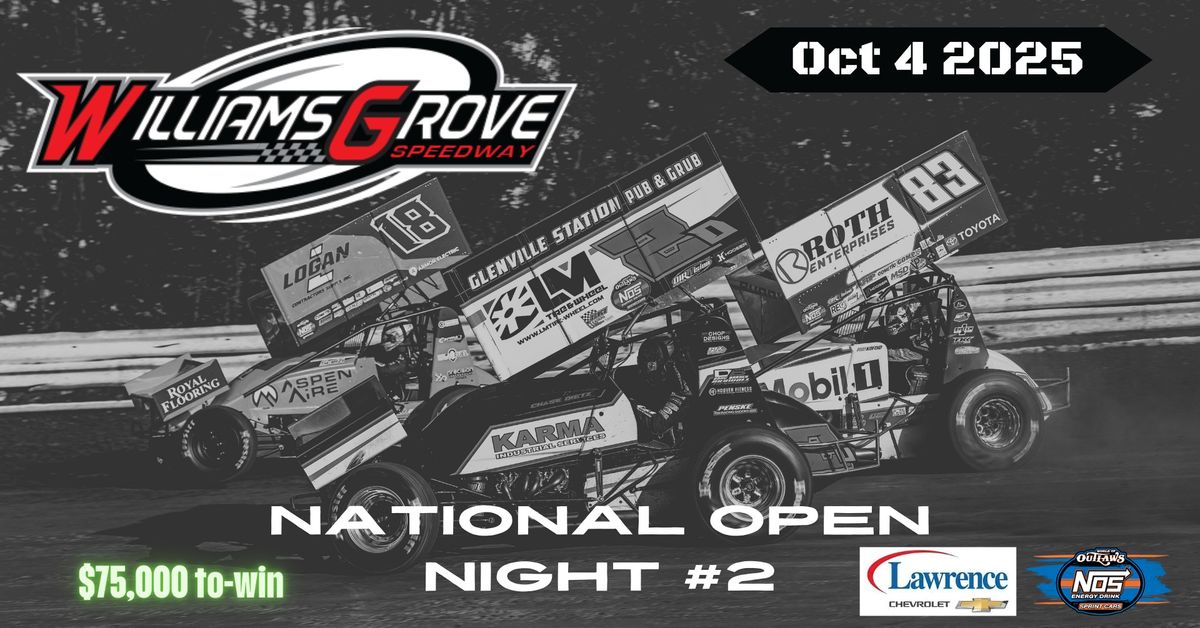 World of Outlaws National Open $75,000 to-win