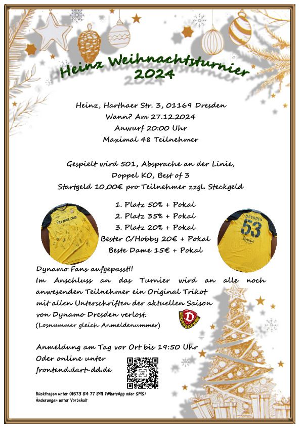 Heinz Weihnachtsturnier 2024