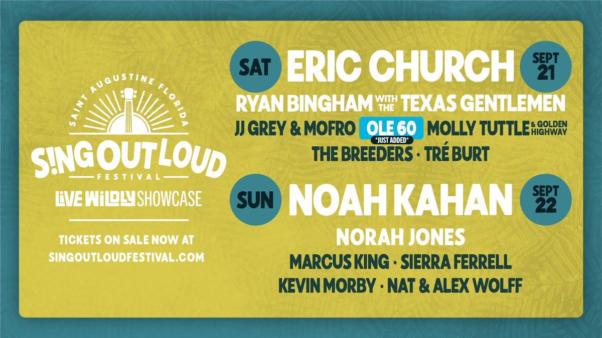 Sing Out Loud Festival - Live Wildly Showcase