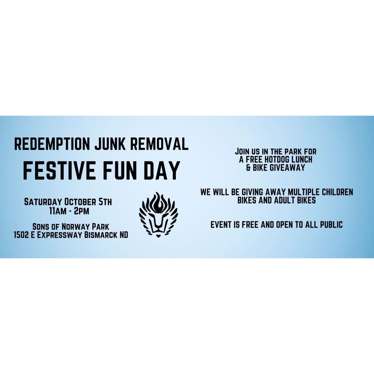 Redemption Junk Removal Festive Fun Day