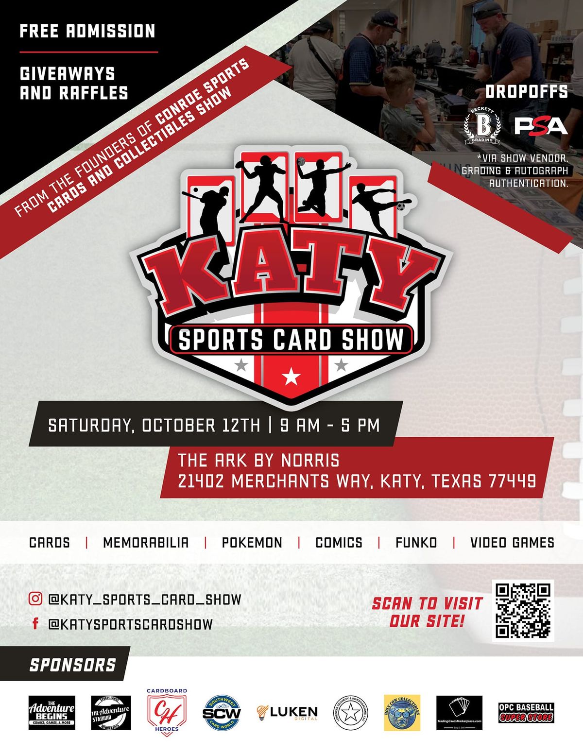 October Katy Sports Card Show