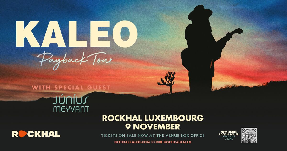 KALEO \u2022 Rockhal, Luxembourg 