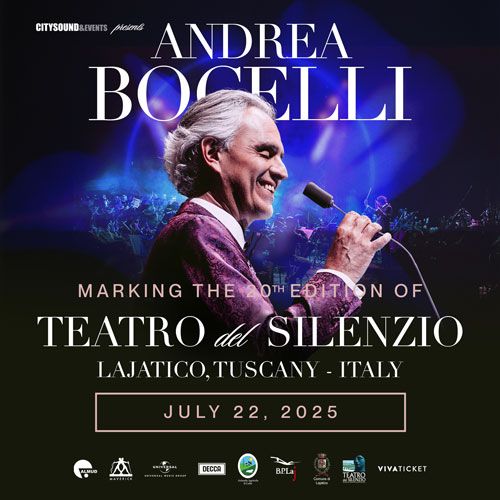 Andrea Bocelli konsert i Toscana