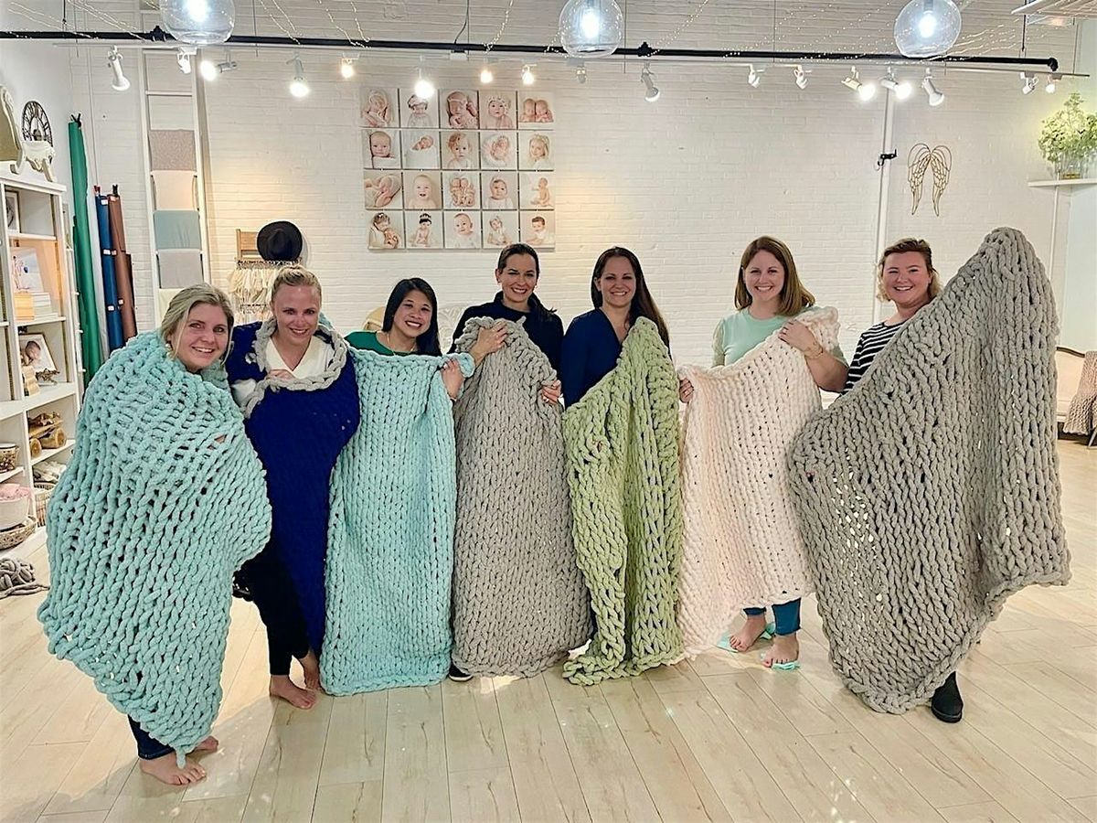 Make Your Own Chunky Knit Blanket  Workshop