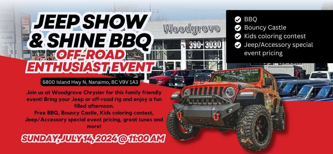 FREE Jeep Show & Shine BBQ | Off-road enthusiast event