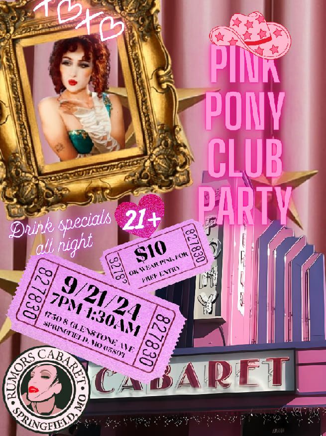 Pink Pony Club Party