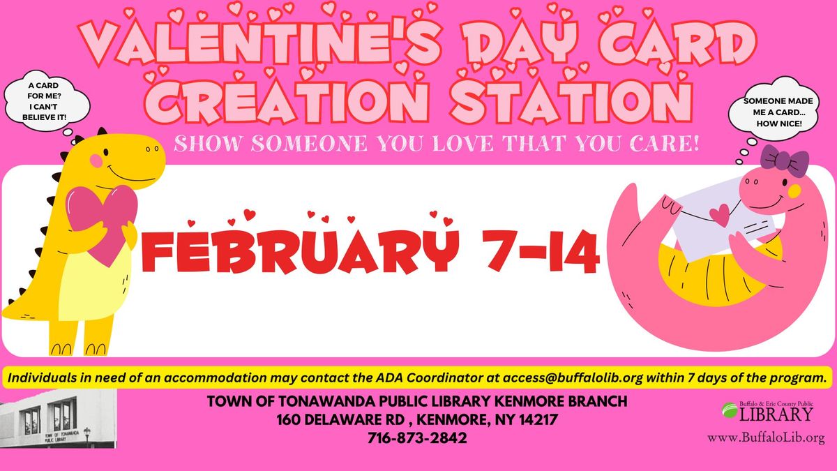 Valentine's Day Card Creation Station