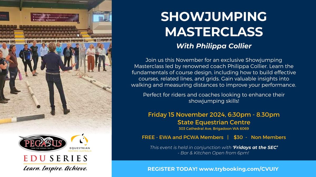 Pegasus EduSeries: Showjumping Masterclass