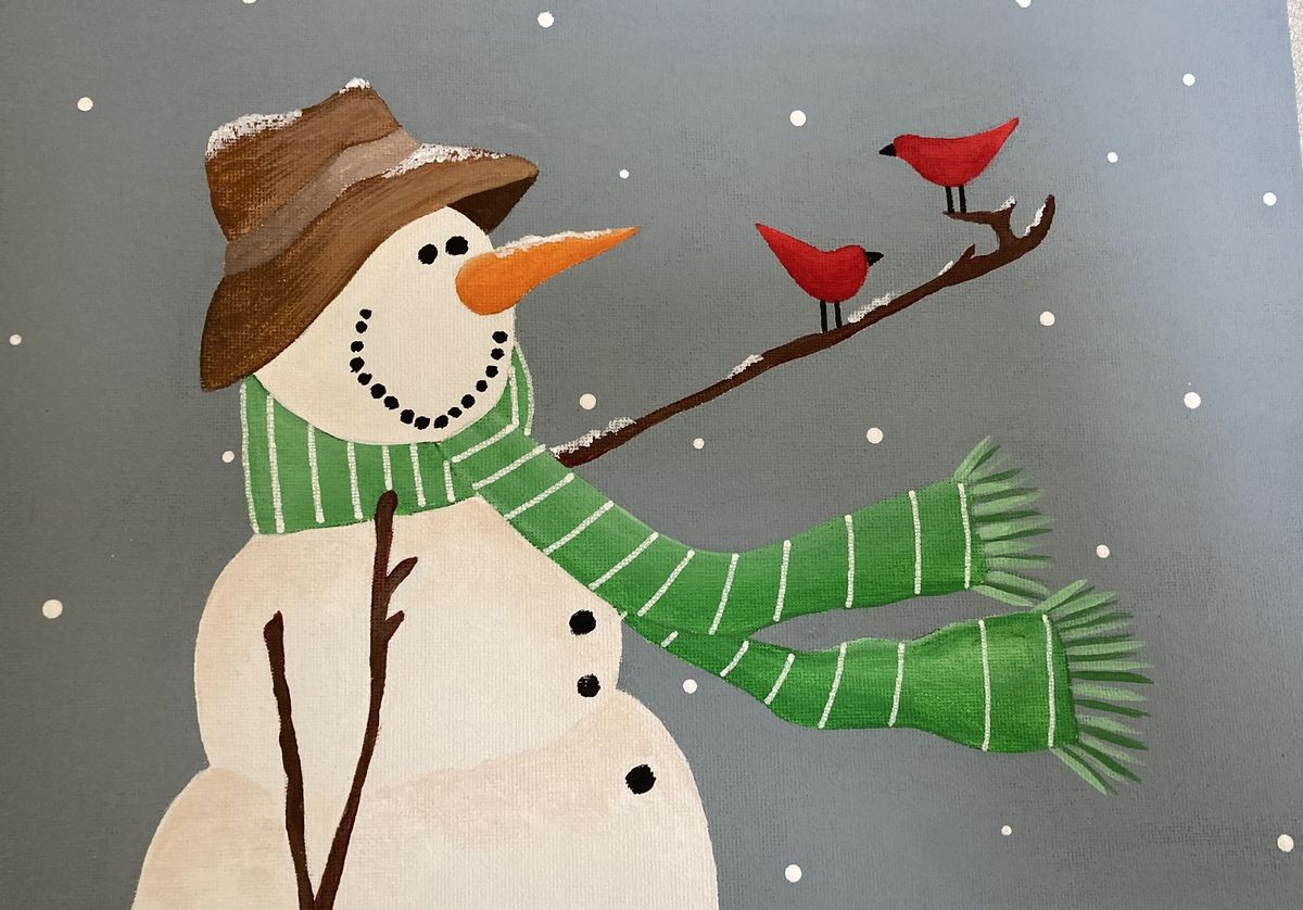 Conservation Creation Arts & Crafts Workshop:  Snowman Paint Party